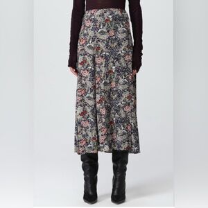 Zadig & Voltaire June Soft British Flowers Skirt 38/US 8